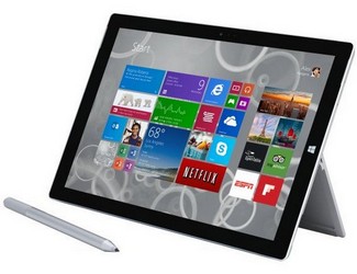 Замена батареи на планшете Microsoft Surface Pro 3 в Красноярске